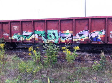 Graffiti in Weiden - Photo by schmierfink - fr8, weiden (2012)