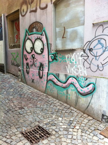 Graffiti in Ljubljana - Photo by schmierfink - slovenia, ljubljana