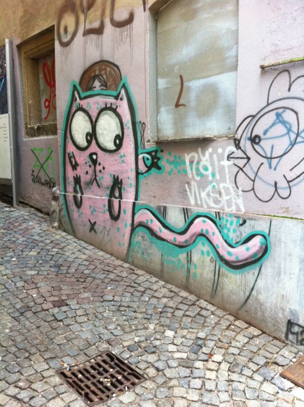 Graffiti in Ljubljana - Photo by schmierfink - slovenia, ljubljana