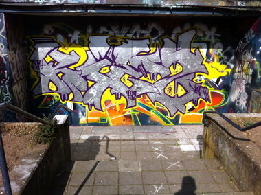 Graffiti in Weiden - Photo by schmierfink - kiez, weiden, juz (2014)
