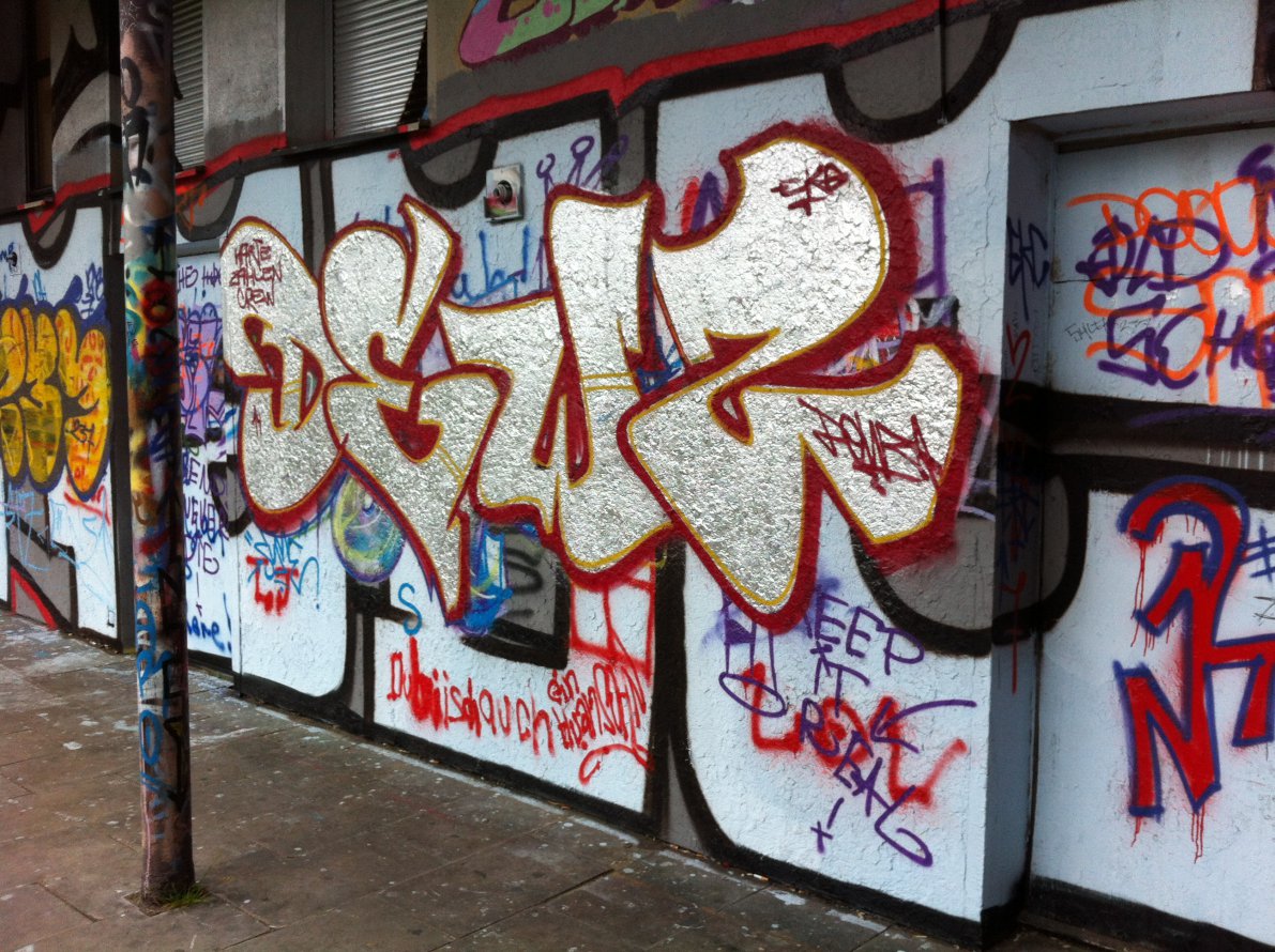 Graffiti in Weiden - Photo by schmierfink - dewz, ekc, sak (2014)