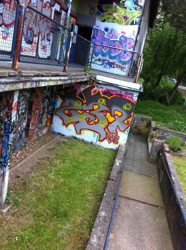 Graffiti in Weiden - Photo by schmierfink - 237, 237ers, sak (2014)