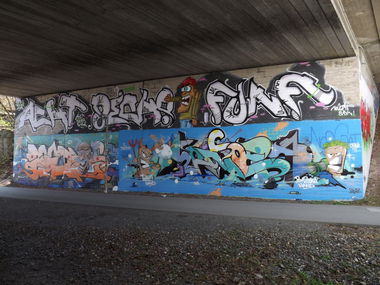 Graffiti Wall - Photo by schmierfink - asf, 865, spar (2018)