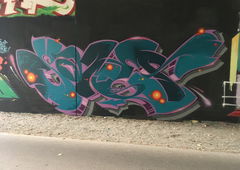 Graffiti Wall - Photo by schmierfink - samer (2018)