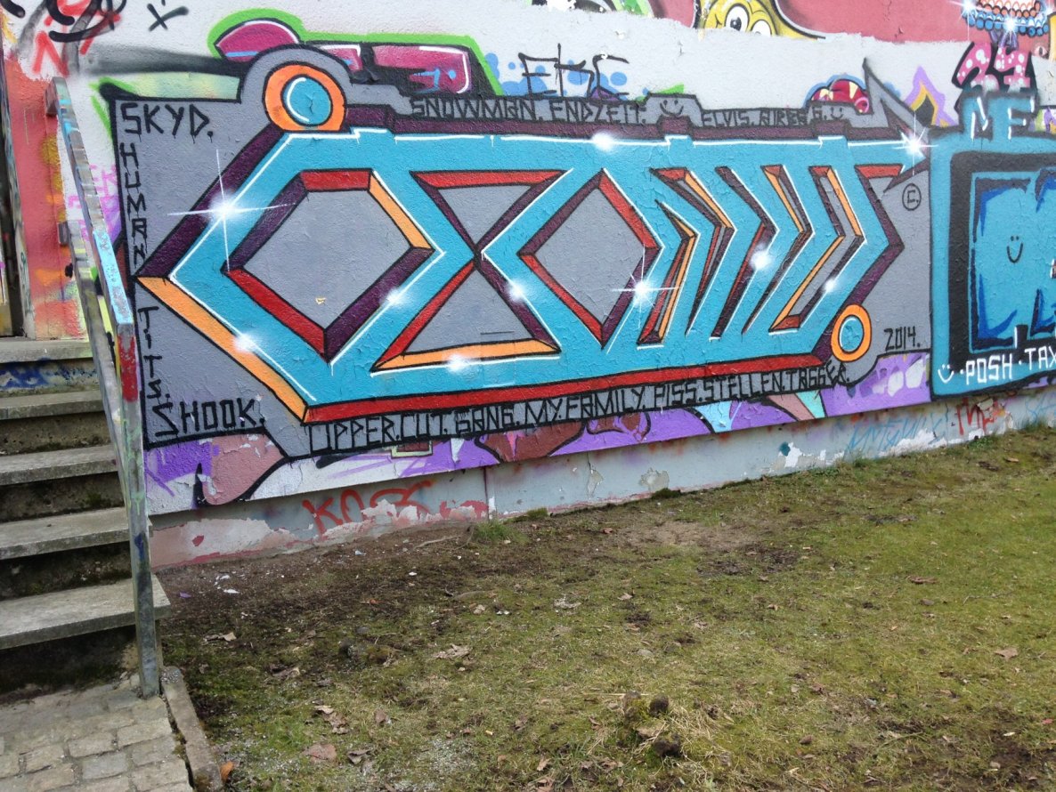 Graffiti in Weiden i.d.OPf - Photo by schmierfink - weiden, juz, legal (2014)