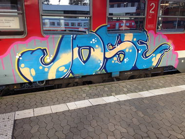 Graffiti Photo by schmierfink - jose, nürnberg, train