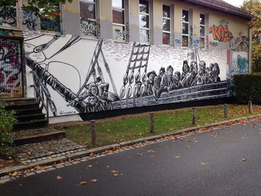 Graffiti in Deutschland - Photo by schmierfink - weiden, juz, legal (2015)