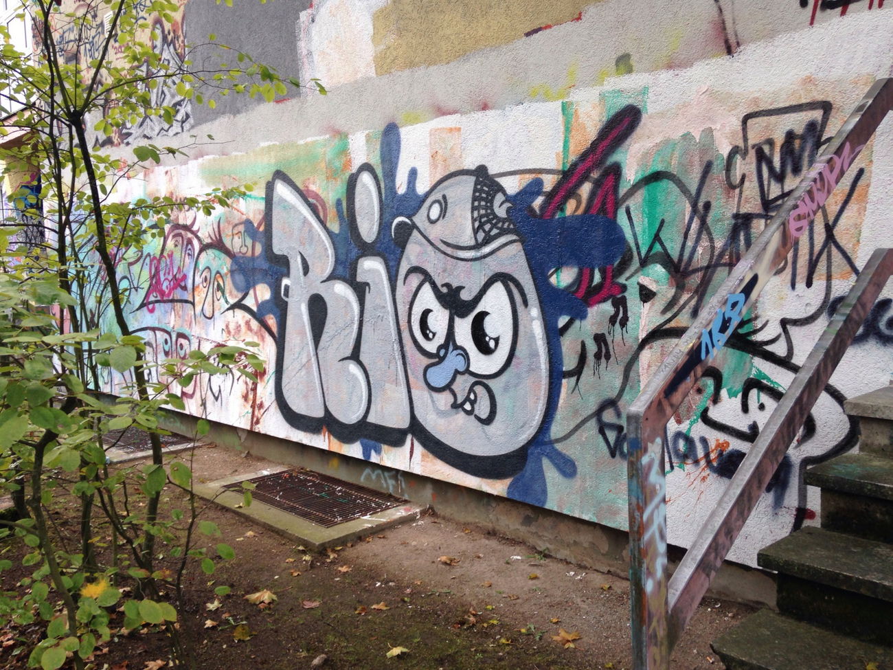 Graffiti in Deutschland - Photo by schmierfink - rio, weiden, juz (2015)