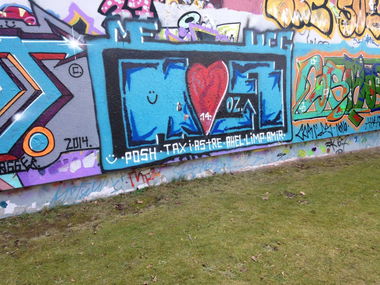 Graffiti in Weiden i.d.OPf - Photo by schmierfink - weiden, juz, legal (2014)