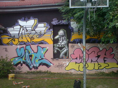 Graffiti Photo by schmierfink - amberg, legal, hall (2007)