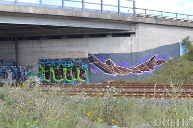 Graffiti Bombing - Photo by schmierfink1 - astro, frankfurt