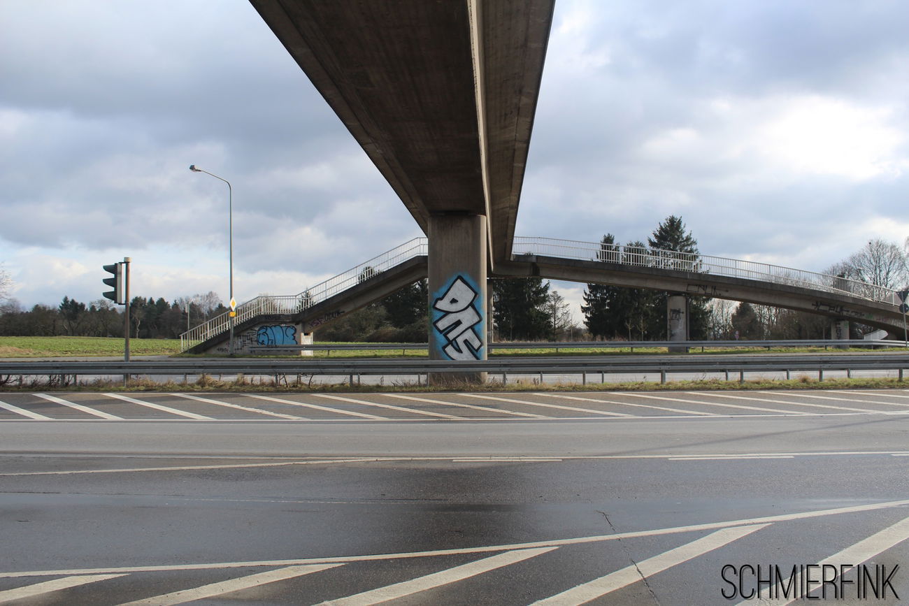 Graffiti Bombing - Photo by schmierfink1 - dns, frankfurt, bombing