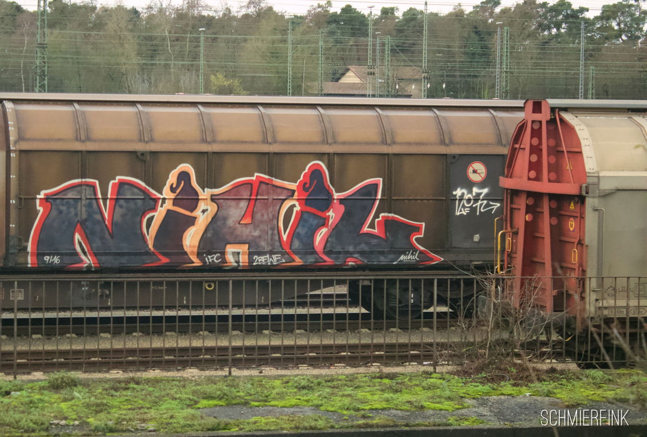 Graffiti Train - Photo by schmierfink1 - mannheim, fr8, güter
