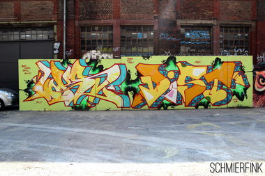 Graffiti Wall - Photo by schmierfink1 - voks, dist, frankfurt