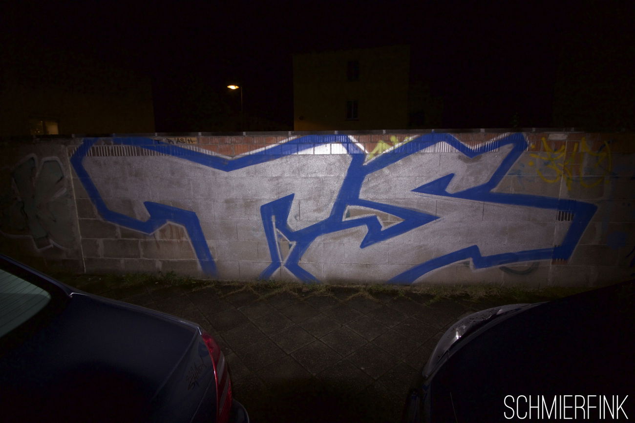 Graffiti Bombing - Photo by schmierfink1 - ts, darmstadt