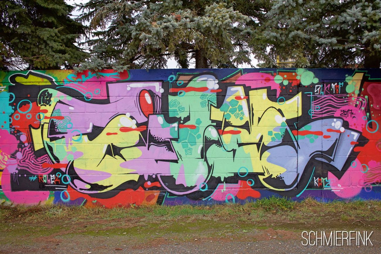 Graffiti Wall - Photo by schmierfink1 - babenhausen, hall, hessen