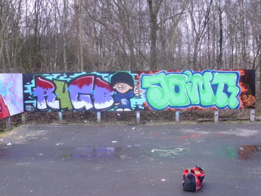Graffiti Wall - Photo by schmierfinken - RUGB, JOINT, HUCK