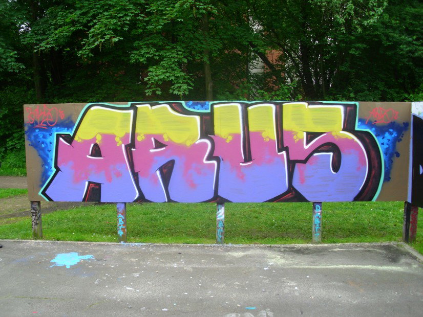 Graffiti Wall - Photo by schmierfinken