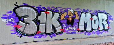 Graffiti Bombing in Hamburg - Photo by schmierfinken