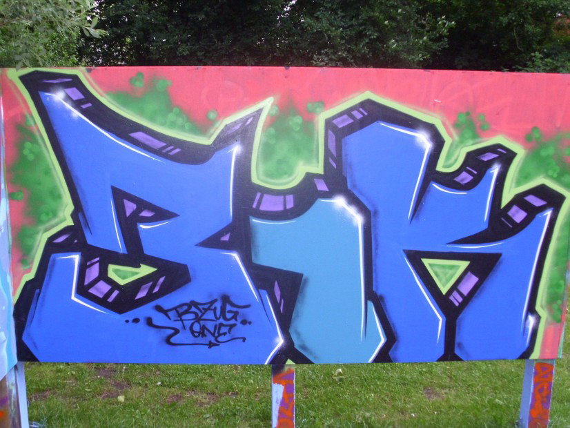 Graffiti Wall - Photo by schmierfinken