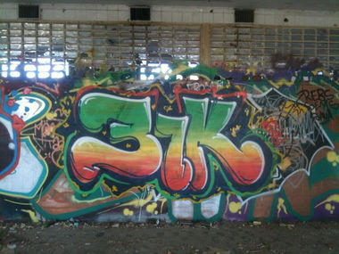 Graffiti Wall - Photo by schmierfinken