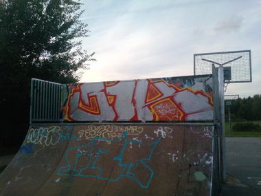 Graffiti Bombing - Photo by schmierfinken - Joinr, Dusk, Zirkus