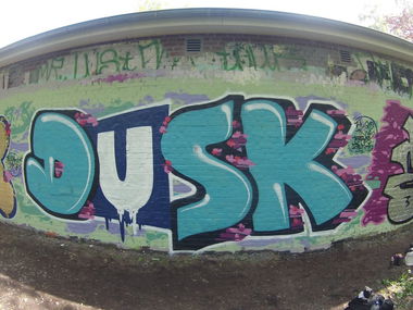 Graffiti Wall - Photo by schmierfinken - DUSK, 31K