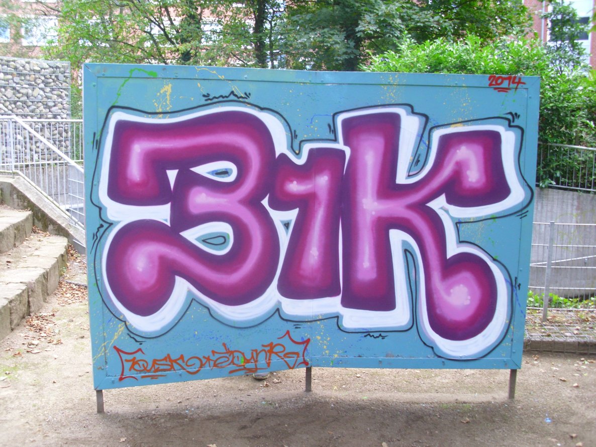 Graffiti Wall - Photo by schmierfinken - 31K, CREW