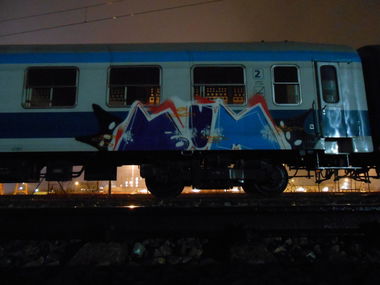 Graffiti Train - Photo by schmutzig - penis, vagina, ass (2013)