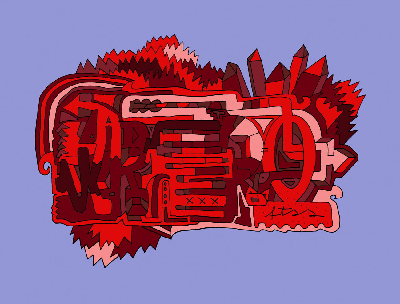 Graffiti Sketch - Photo by schneiderspee - Fuck, the, Soft