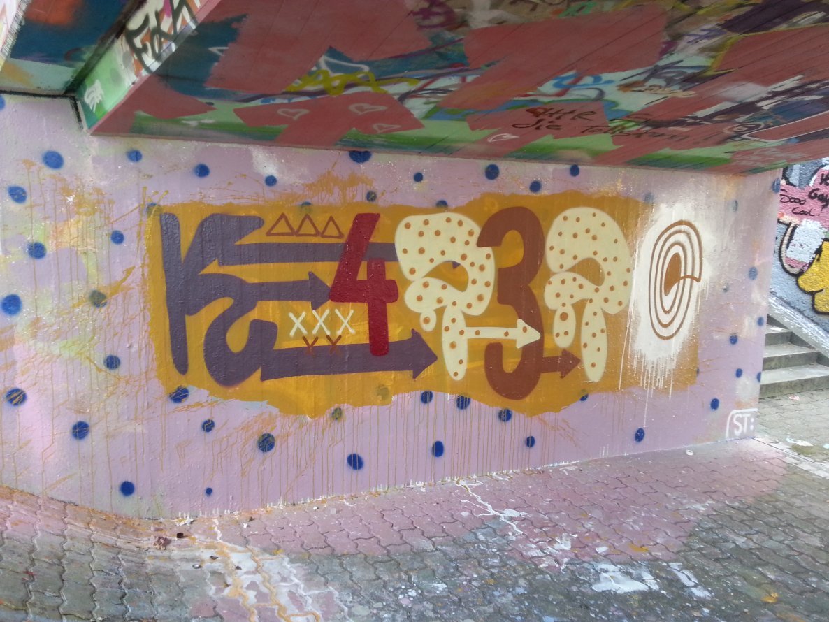 Graffiti Wall - Photo by schneiderspee - Kare, Karero, Karlsruhe