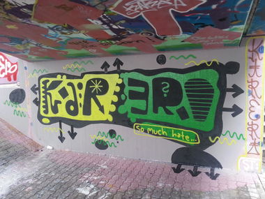 Graffiti Wall - Photo by schneiderspee - Kare, Karero, Karlsruhe