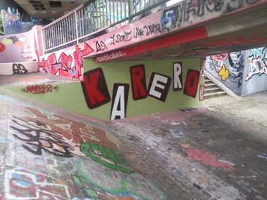 Graffiti Wall - Photo by schneiderspee - Kare, Karero, Karlsruhe