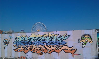 Graffiti Wall - Photo by schneiderspee - Kare, Karero, Karlsruhe