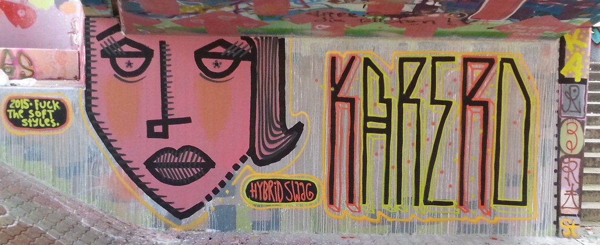 Graffiti Wall in Libya - Photo by schneiderspee - The, Hardest, Motherfucker