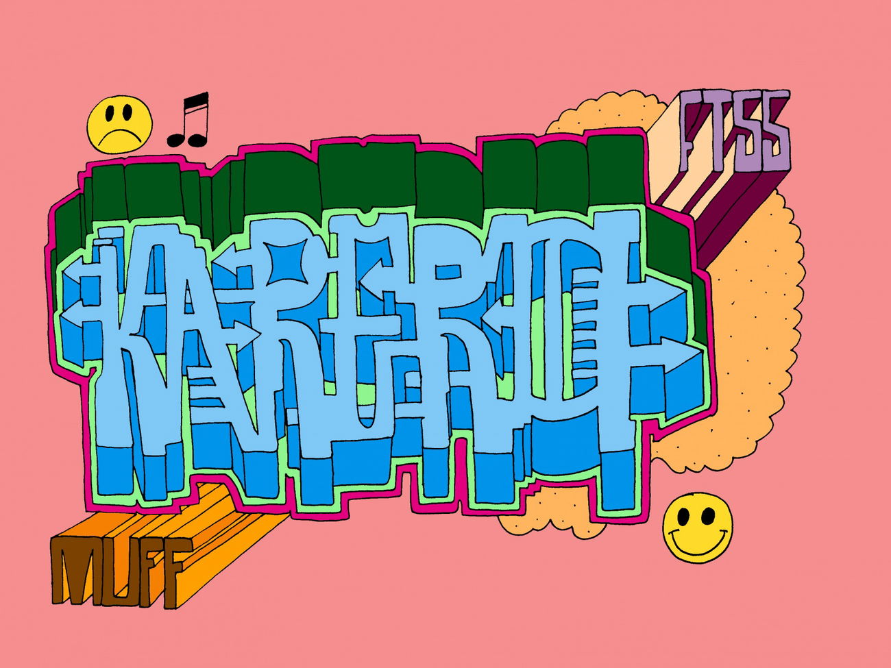 Graffiti Sketch - Photo by schneiderspee - Fuck, the, Soft