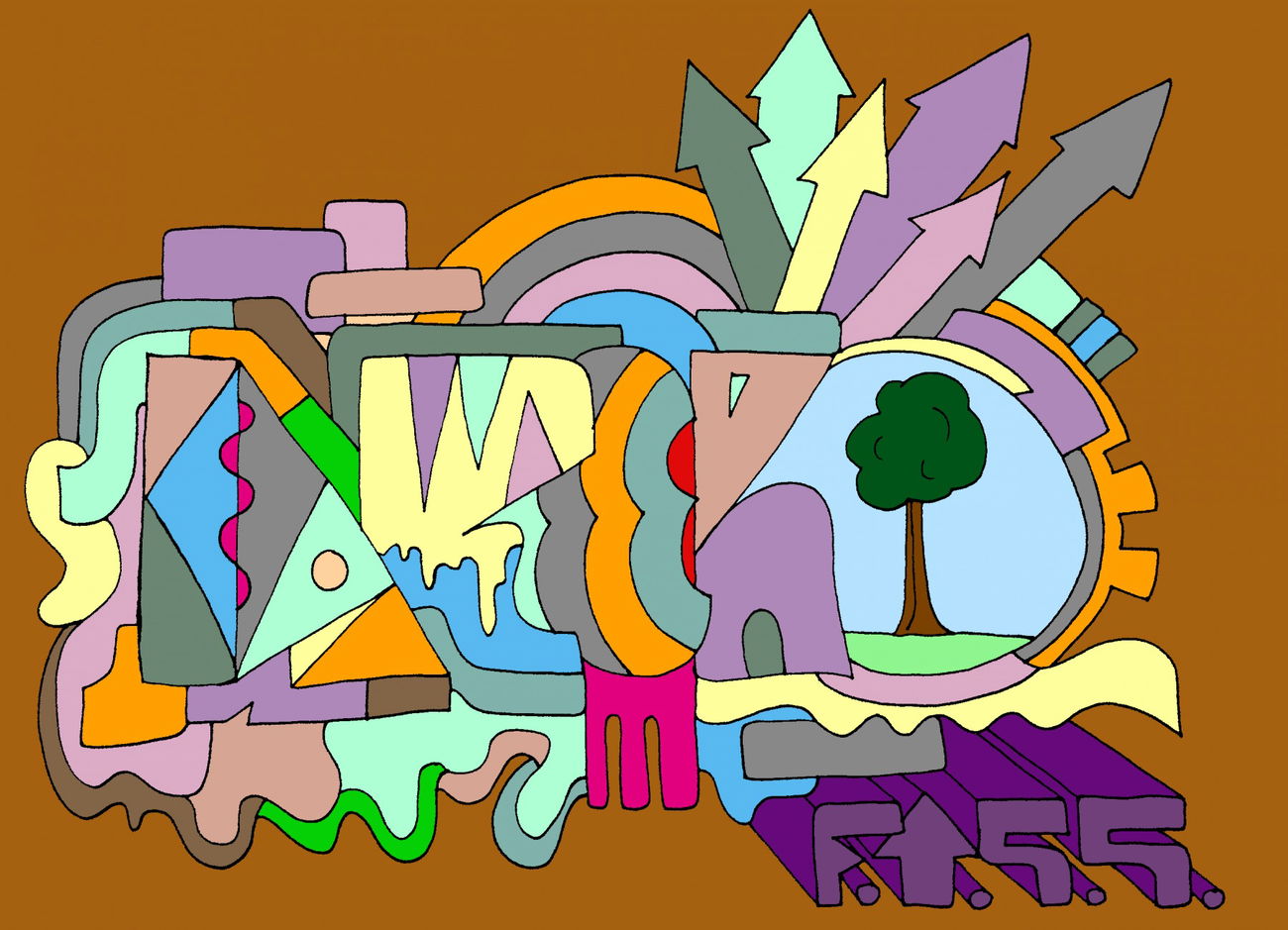 Graffiti Sketch - Photo by schneiderspee - Fuck, the, soft