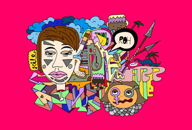 Graffiti Sketch - Photo by schneiderspee - Fuck, the, Soft