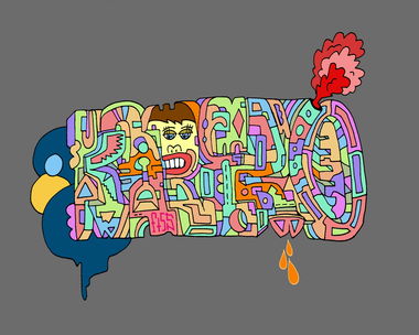 Graffiti Sketch - Photo by schneiderspee - Fuck, the, Soft