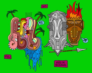 Graffiti Sketch - Photo by schneiderspee - Fuck, the, Soft