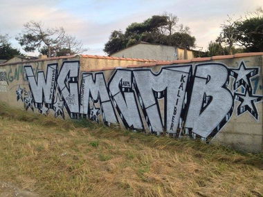 Graffiti Wall - Photo by schwarzanabu - WCMCMB