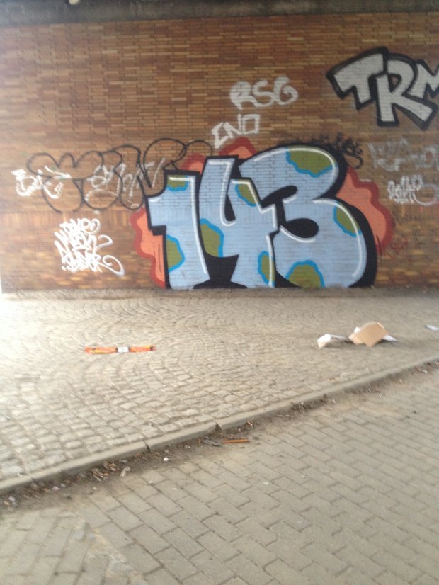 Graffiti Wall - Photo by schwarzanabu - 143, /Joke, Mack