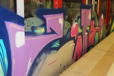 Graffiti Train - Photo by scoobydoo - RWRZ, S2 (2014)