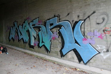 Graffiti Wall - Photo by scoobydoo - Narr, HMG (2014)
