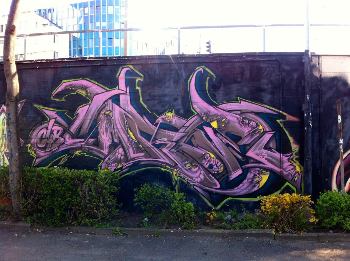 Graffiti Wall - Photo by scoobydoo - Wiesbaden, Schlachthof, C4B