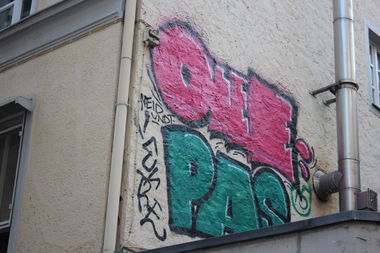 Graffiti Wall in Wiesbaden - Photo by scoobydoo - Olee, PAS, Cuke (2015)