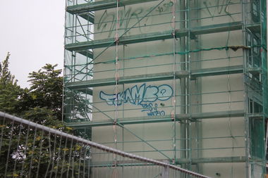 Graffiti Bombing - Photo by scoobydoo - Fokambo, Foks, Wambo