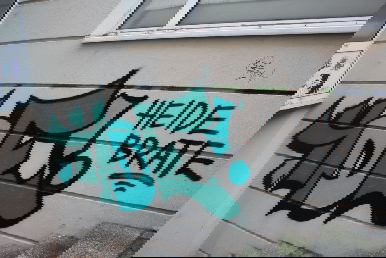 Graffiti Wall in Wiesbaden - Photo by scoobydoo - Heide, Brate, PAS