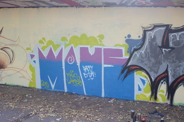 Graffiti Wall - Photo by scoobydoo - Maus, Wambo