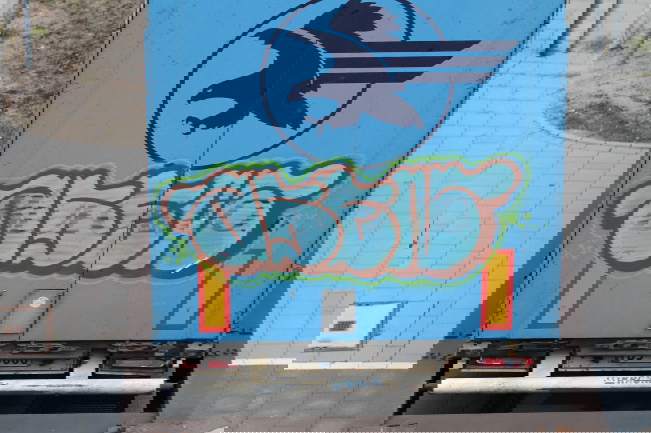 Graffiti Bombing in Kiel - Photo by sdabfoe - asen, arsen (2013)